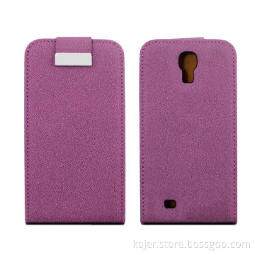 Leather Flip Mobile Phone Case for Samsung Galaxy S4 (i9500)
